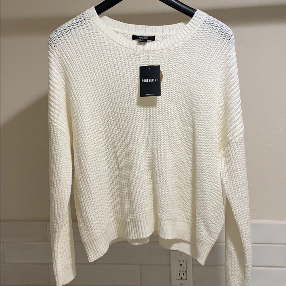 White sweater